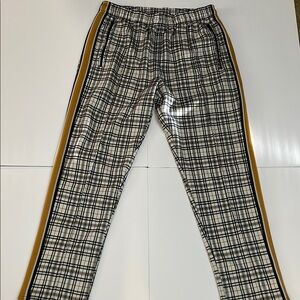 Urban Outfitters Blue and Cream Joggers